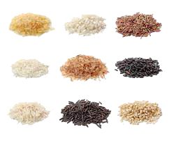 انواع برنج های ریز و درشت و خرد شده